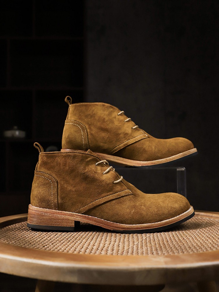 Fashion Versatile Male Lace-Up - Mens Fashion Workwear 评论和价格