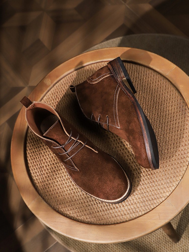 Fashion Versatile Male Lace-Up - Mens Fashion Workwear 评论和价格